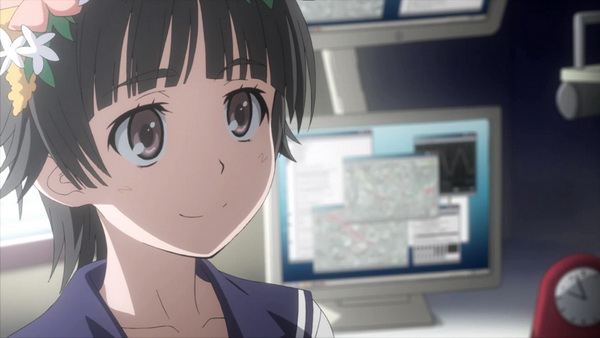 Uiharu Kazari is watching you